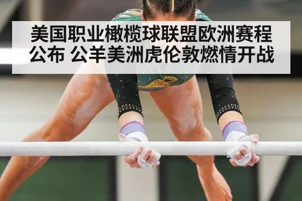 美国职业橄榄球联盟欧洲赛程公布 公羊美洲虎伦敦燃情开战